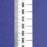 RULE WHITE PS HORIZ. READING 1METRE LONG CM, CM/MM