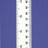 RULE WHITE PS HORIZ. READING 1METRE LONG CM/MM INCH/TENTHS