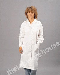 LABORATORY COAT WHITE POLY/COTTON 102-108CM CHEST LARGE