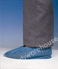 OVERSHOES DISPOSABLE PVC WITH ELASTICATED TOP PK.100