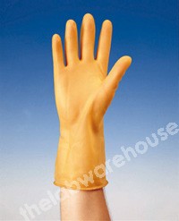 GLOVES MARIGOLD LATEX RUBBER/NEOPRENE LARGE 8.5 PK 12 PAIRS