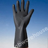 GLOVES MARIGOLD BLACK RUBBER SMALL SINGLE PAIR
