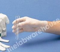 LATEX GLOVES DISPOSABLE POWDER FREE N/ST. S. PK 100 GLOVES