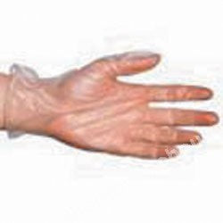 VINYL GLOVES NON STERILE POWDER FREE LARGE PK.100 GLOVES