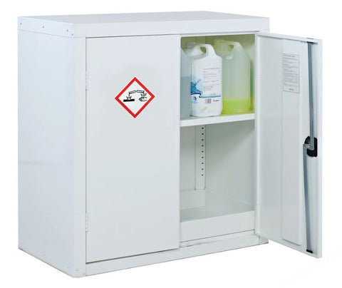 ACID AND ALKALI STORAGE CABINET 2-DOOR 700X900X460MM