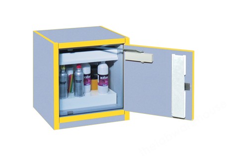 FLAMMABLE STORAGE CABINET DUAL RANGE SINGLE DOOR 30L