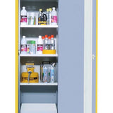 FLAMMABLE STORAGE CABINET DUAL RANGE SINGLE DOOR 130L