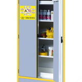 FLAMMABLE STORAGE CABINET DUAL RANGE DOUBLE DOOR 170L