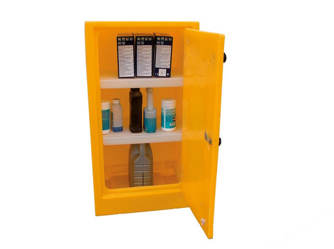 ACID AND ALKALI STORAGE CABINET PSC1 RIGID PE 990X440X545MM