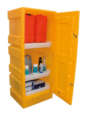 ACID AND ALKALI STORAGE CABINET PSC2 RIGID PE 1650X570X650MM