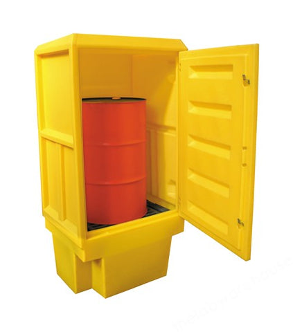 ACID AND ALKALI STORAGE CABINET PSC3 RIGID PE 1835X920X720MM