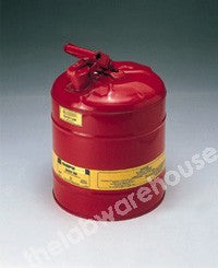 SAFETY CAN TYPE 1 METAL 3.8L FIXED HANDLE