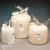 SELF CLOSING CONTAINER PE WITH S/S FITTINGS AND HANDLE 3.8L
