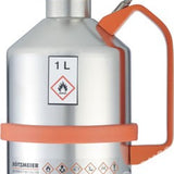SAFETY CAN STAINLESS STEEL SCREW CAP 1L