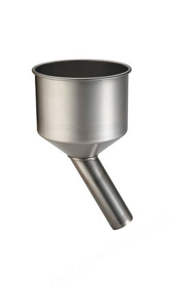 SAFETY FILLING FUNNEL STAINLESS STEEL ANGLED PLUG-IN