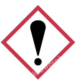 WARNING TAPE VINYL GHS-07 ACUTE TOXICITY CAT. 4 ROLL 66M