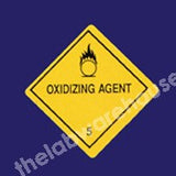 WARNING LABELS OXIDISING AGENT 50X50MM ROLL OF 330