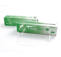CLING FILM TRANSPARENT PVC 300MM WIDTH X 300 METRE ROLL