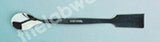 SPATULA ST./STEEL STRAIGHT SPOON ONE END 210MM LONG
