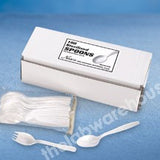SPOONS DISPOSABLE PS STERILE SLEEVES OF 20 IN PK.100