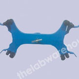 CLAMP PRESSED STEEL WITH SPRING CLAMPS FOR TWO BURETTES