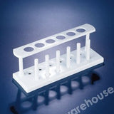 TEST TUBE RACK PE 6 HOLES 25MM DIA AND 6 PEGS