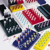 MULTIPURPOSE PP RACK 48-POSITION REVERSIBLE BLUE