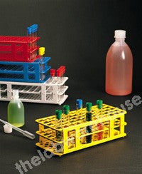 RACK YELLOW PP 4X10 ARRAY FOR 20MM TUBES
