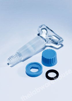 PYREX DIN STOPCOCK KEY SSD102K STRAIGHT SINGLE BORE 1.5MM