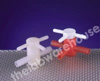STOPCOCK 2-WAY PE FOR 9-11MM ID TUBING