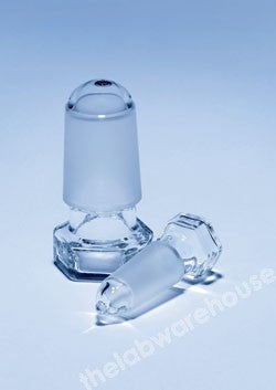 STOPPER MBL INTERCHANGEABLE HOLLOW-BLOWN BORO. GLASS 19/26