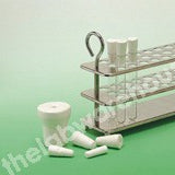 STERISTOPPERS PREFORMED CELLULOSE FOR 12MM ID TUBE PK 1000
