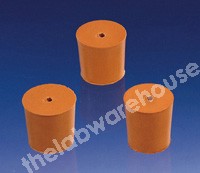 STOPPERS RUBBER BS2775 1-HOLE NO 92 PK 1