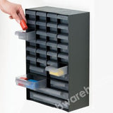 STORAGE CABINET PP 40-DRAWER 420X270X130MM HXWXD PK.3