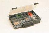 SERVICE CASE COPOLYMER HINGED PP LID HANDLE AND 17 INSERTS