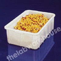 STORAGE BIN HDPE 48 LITRE 660 X 450 X 220MM