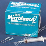 SYRINGE PP LUER 1TB W/O NEEDLE STERILE SINGLE WRAP BOX 120