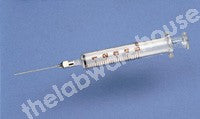 SYRINGE BORO. GLASS CENTRAL LUER TIP WITHOUT NEEDLE 1ML
