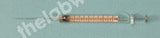 MICRO. GLASS BARREL SYRINGE S/S FIXED NEEDLE 12º 51MM 1ML