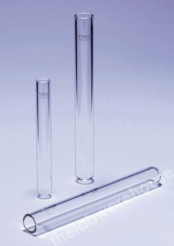 TEST TUBE PYREX GLASS MEDIUM/HEAVY WALL RIMLESS 125X16MM