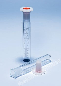 TEST TUBE PYREX GLASS 200X26MM GRAD. 50X1ML 24/20 PE STPR