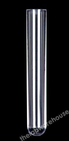 TEST TUBES CYL./ROUND BASE PS N/ST. 75X12MM PK.4000