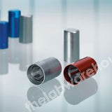 LAB-O-CAP CLOSURES FOR 12-13MM TUBES SILVER PK.100