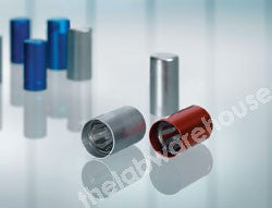 LAB-O-CAP CLOSURES FOR 19-20MM TUBES SILVER PK.100