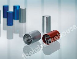 LAB-O-CAP CLOSURES FOR 17-18MM TUBES RED PK.100