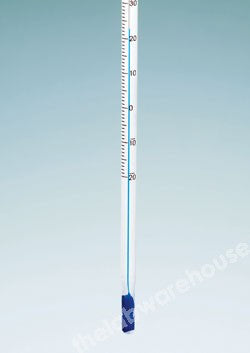 THERMOMETER SPIRIT FILLED -10 TO 200ºCX1ºC TOTAL IMM. 300MM