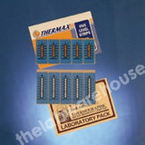 TEMP. STRIPS SELF-ADH. 5-STEP 29/40ºC 84/105ºF PK 10