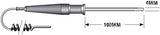 PLATINUM RESISTANCE (PT100) PROBE -50 TO +200ºC IMMERSION