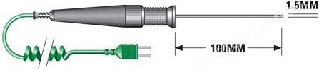 THERMOCOUPLE PROBE TYPE K -200 TO +1100ºC GENERAL PURPOSE