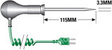 THERMOCOUPLE PROBE TYPE K -100 TO +280ºC NEEDLE